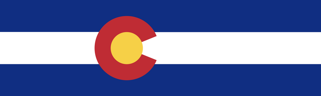 Original Headband -- Colorado Flag - HeadPeaceheadbands